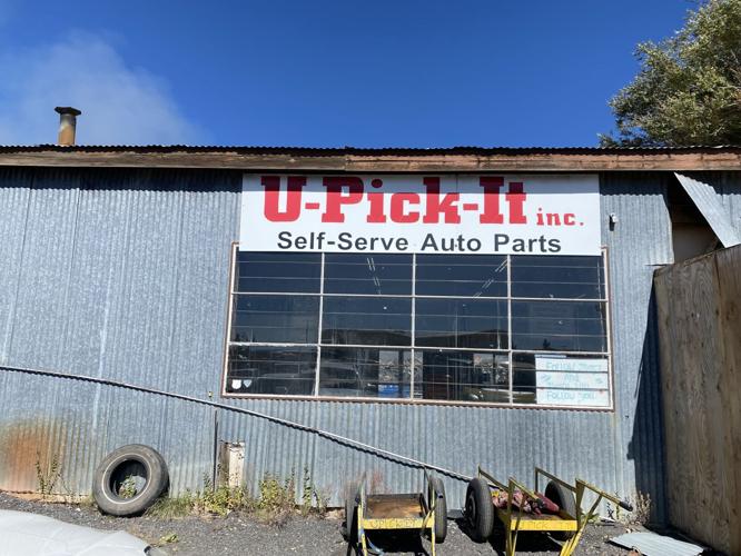 Black smoke on Leupp Road as fire continues to burn at U Pick It