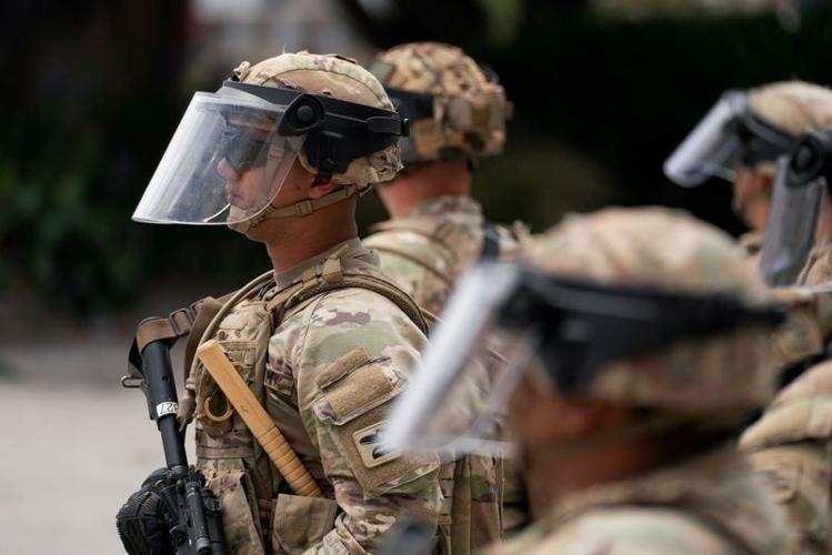 California National Guard in Los Angeles