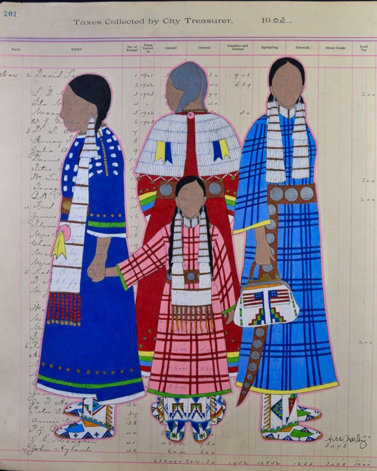 For Her 2020 Color Pencil on Antique Paper.jpeg