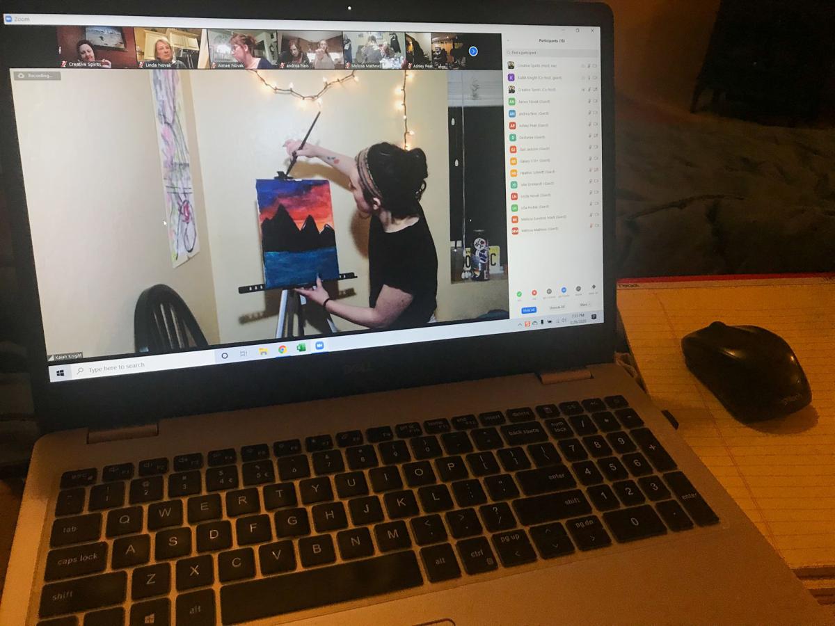 Creative Spirits Using Alternatives To In Person Painting Local