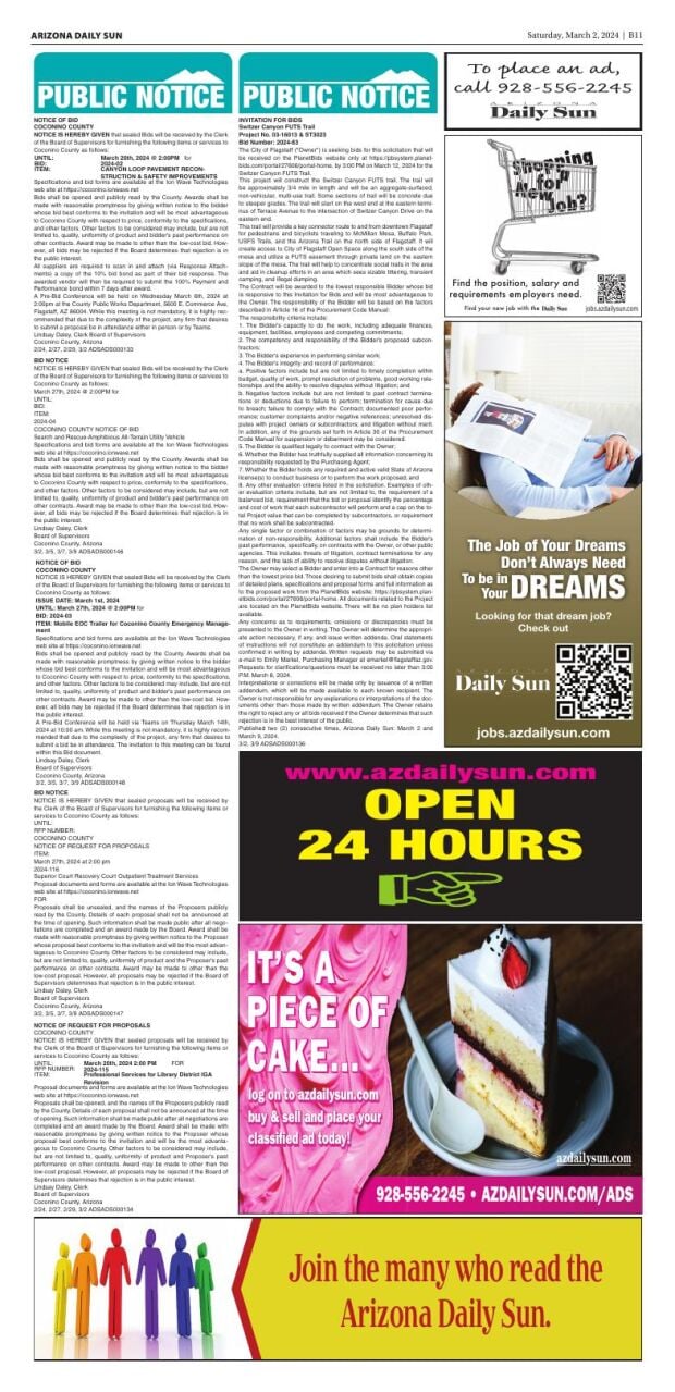 Page B11 | E-Edition | Azdailysun.com