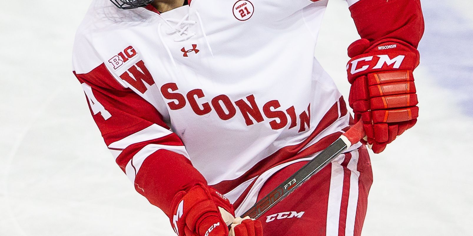 Uw madison sale hockey jersey