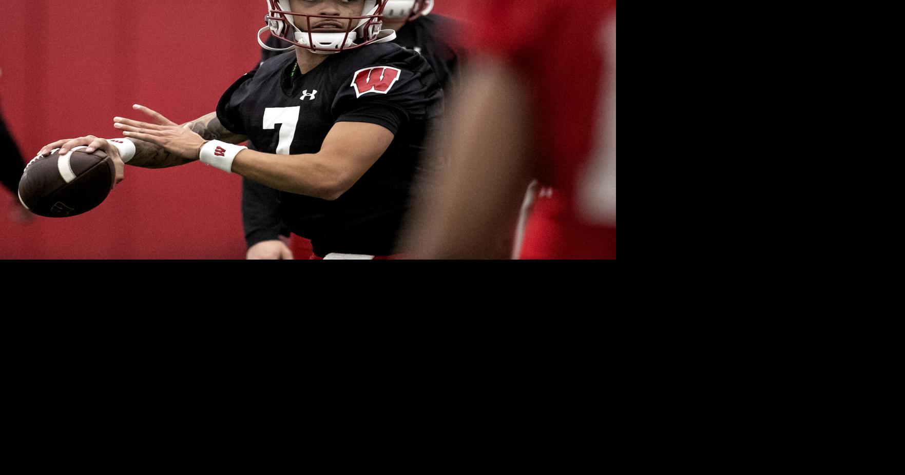 Every answer Wisconsin quarterback Nick Evers gave to reporters' questions