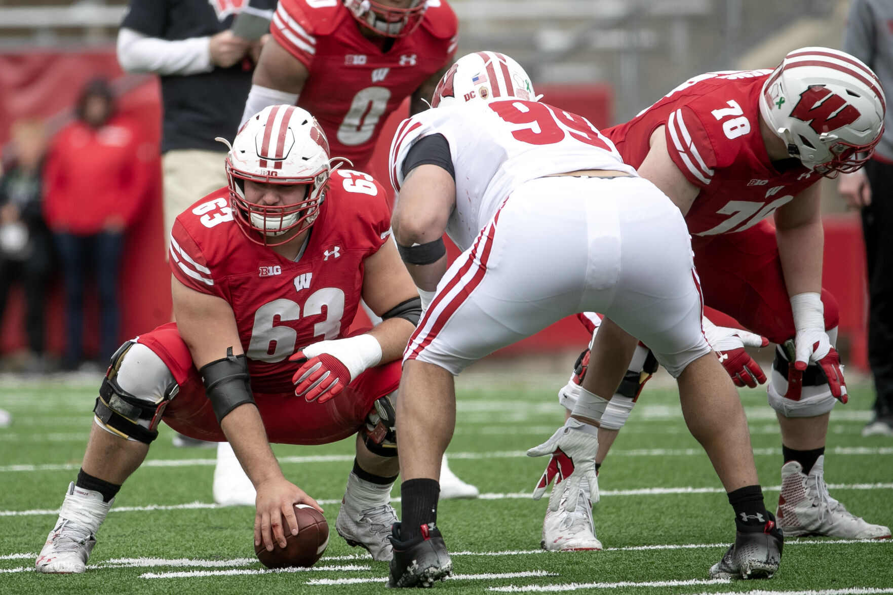 NFL Draft: Indianapolis Selects Wisconsin OL Tanor Bortolini