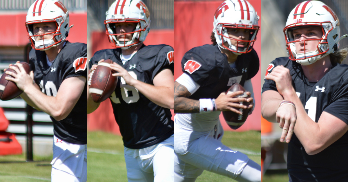 Wisconsin Qbs Breaking down Wisconsin's QBs after 7 spring practices
