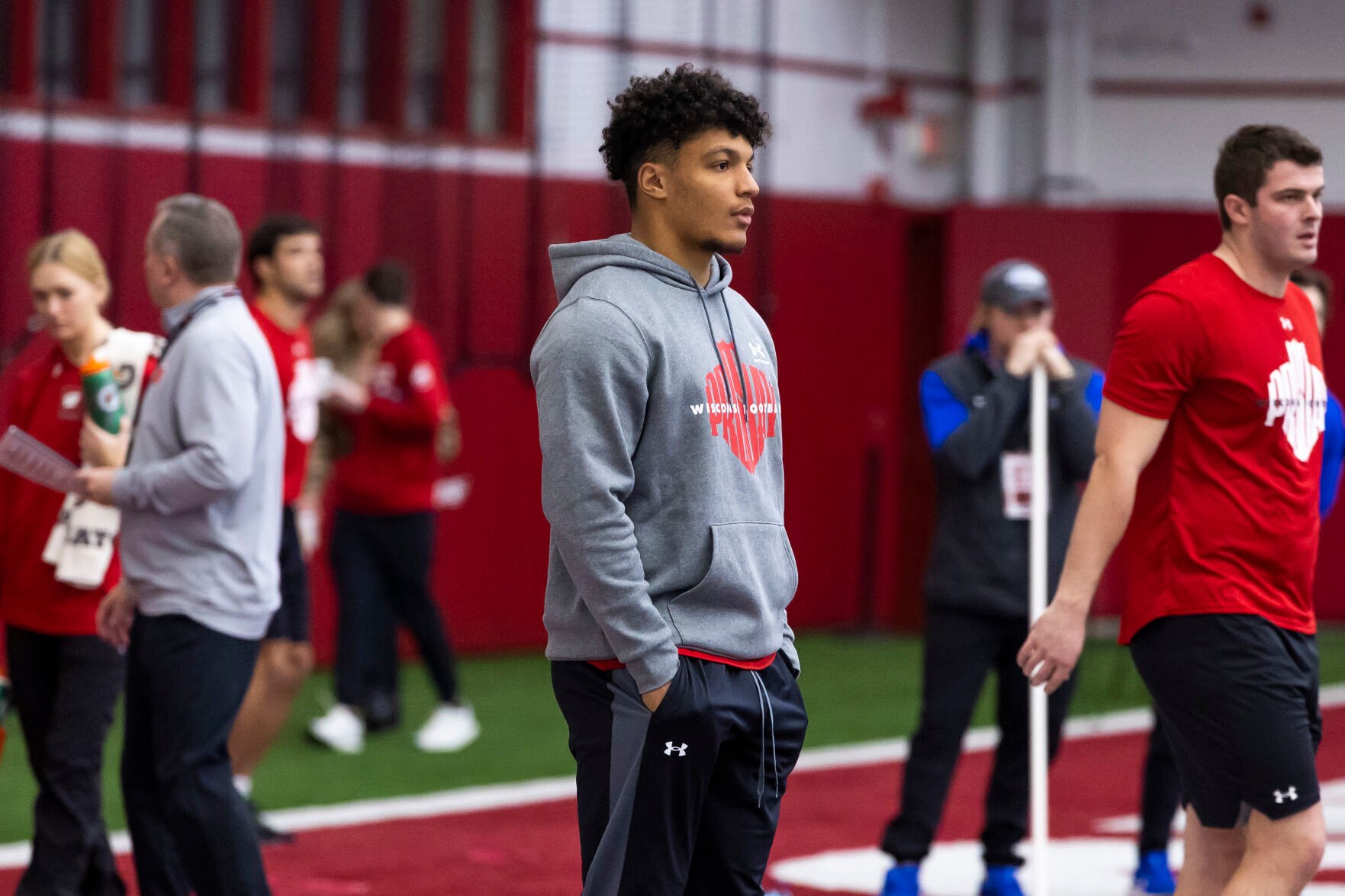 How Braelon Allen Fared At Wisconsin Football's Pro Day