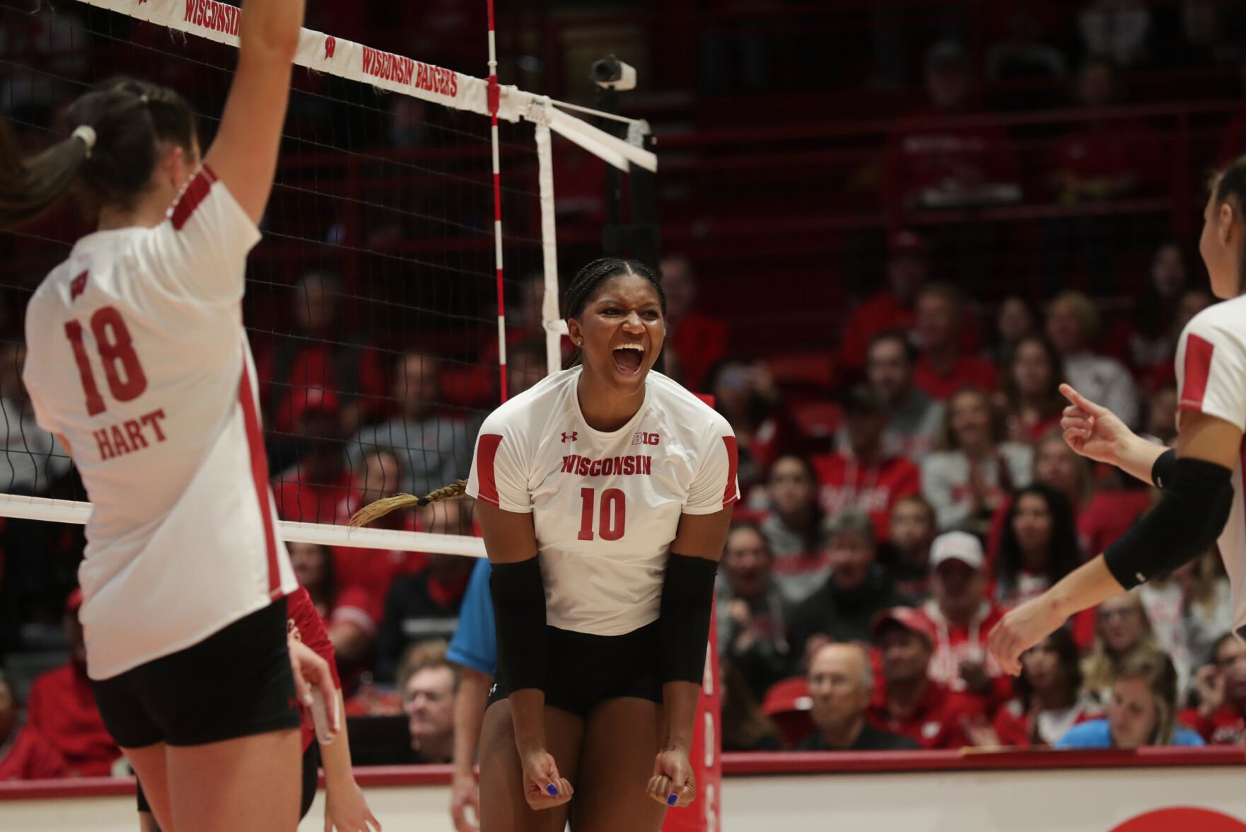 Third-ranked Wisconsin Volleyball Survives Scare From No. 14 Penn State ...