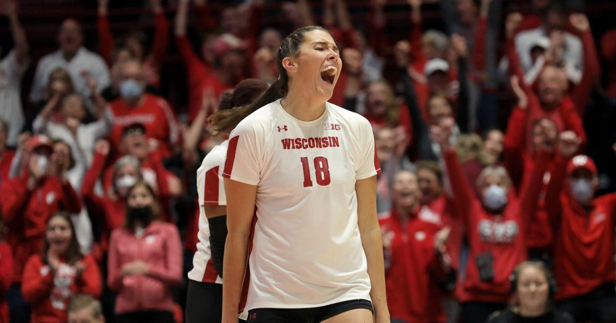 Madison Larson How champion Wisconsin fared in Big Ten volleyball honors