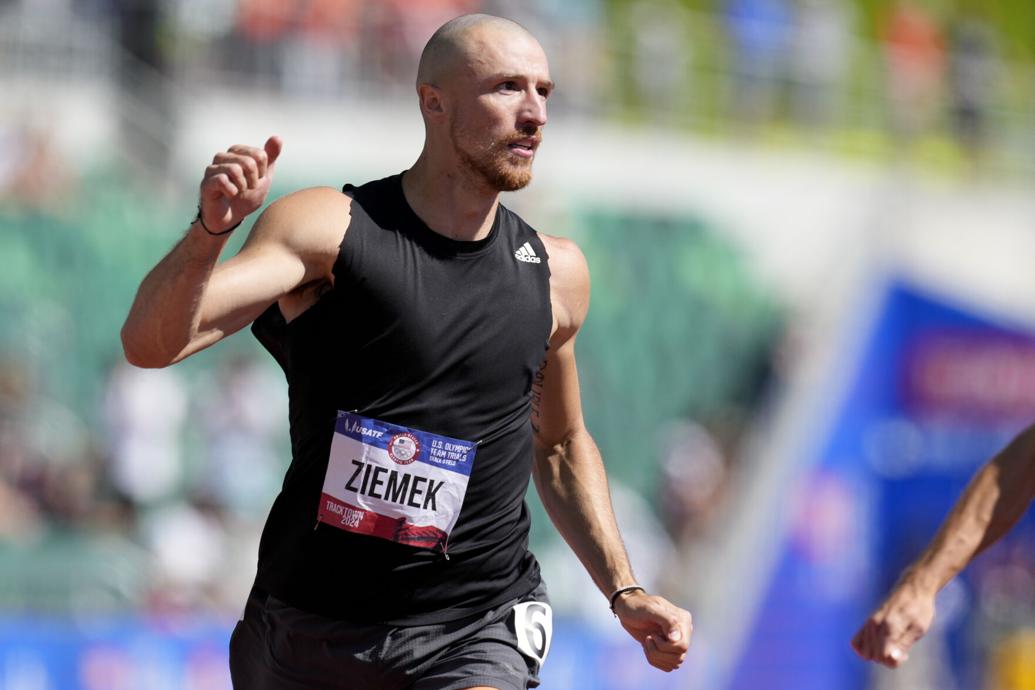 Photos Former Wisconsin track and field star Zach Ziemek competes at