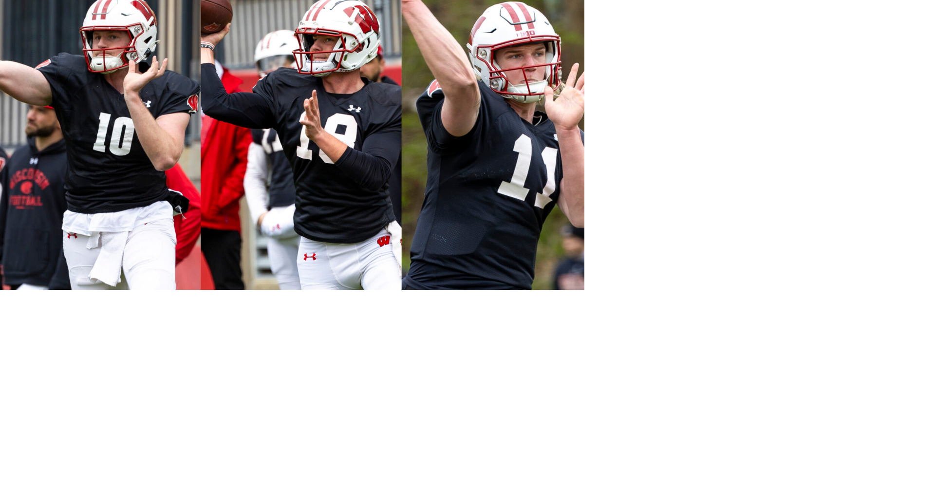 How Wisconsin football's QBs fared after 10 spring practices