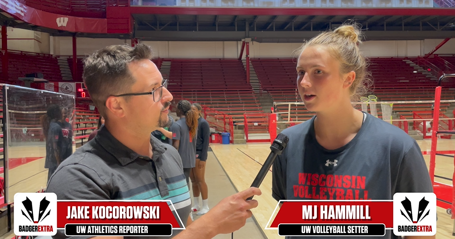 5 questions with Wisconsin volleyball's MJ Hammill