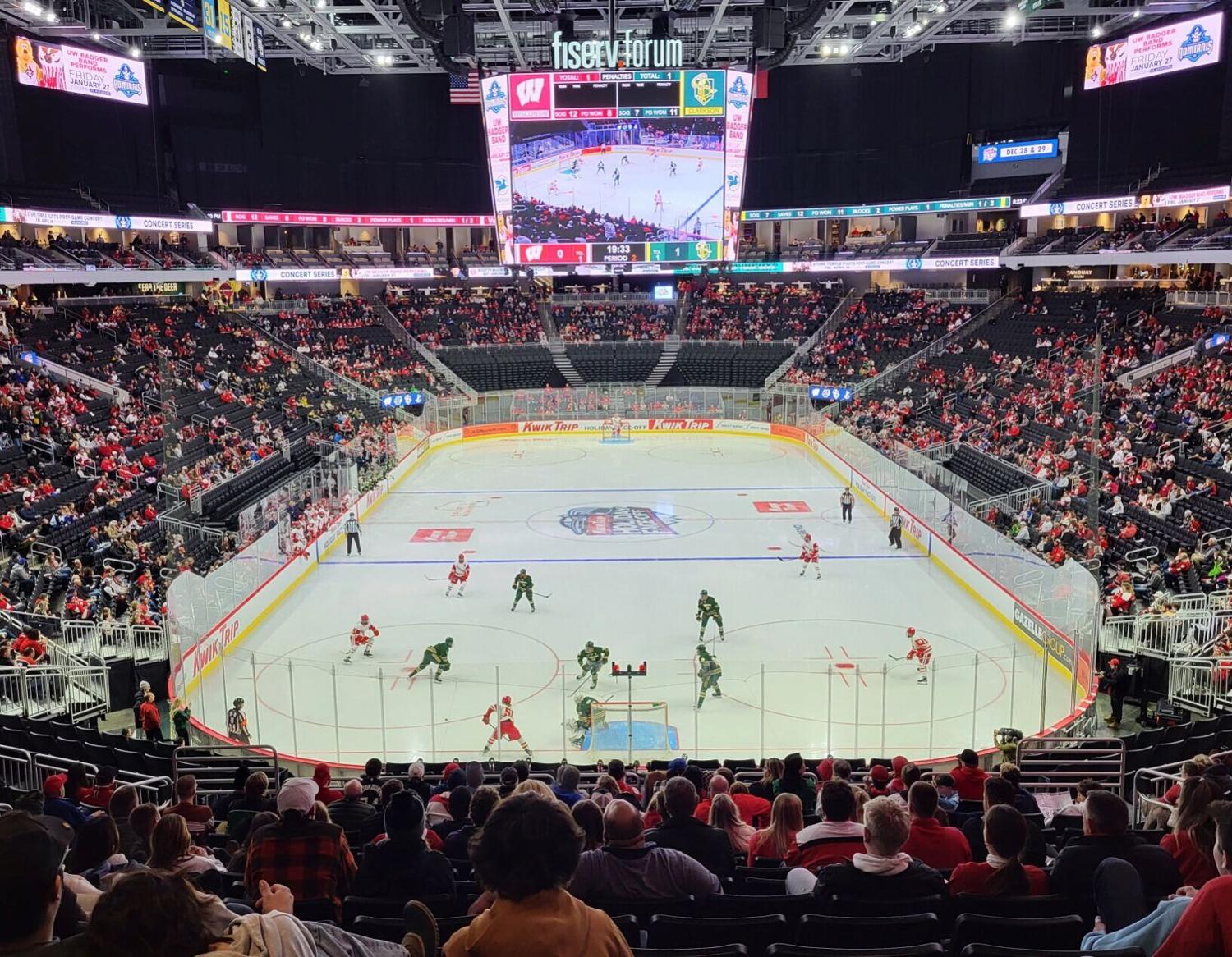 Why ice size matters to Wisconsin men's hockey amid NCAA debate on