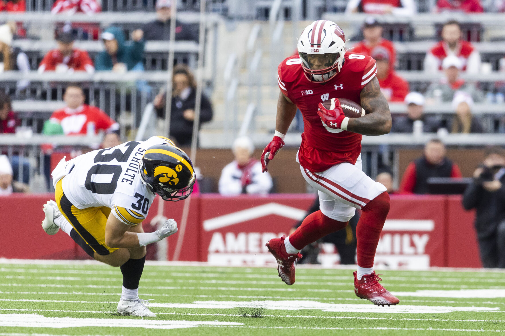 Wisconsin Football's Braelon Allen Reaches Milestone