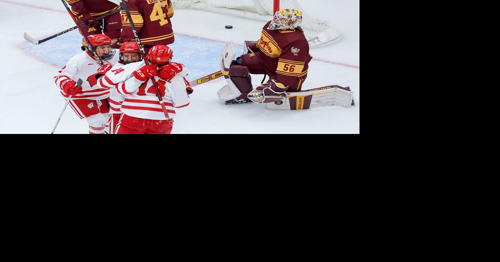 Photos: Wisconsin women capture WCHA title with win over Minnesota