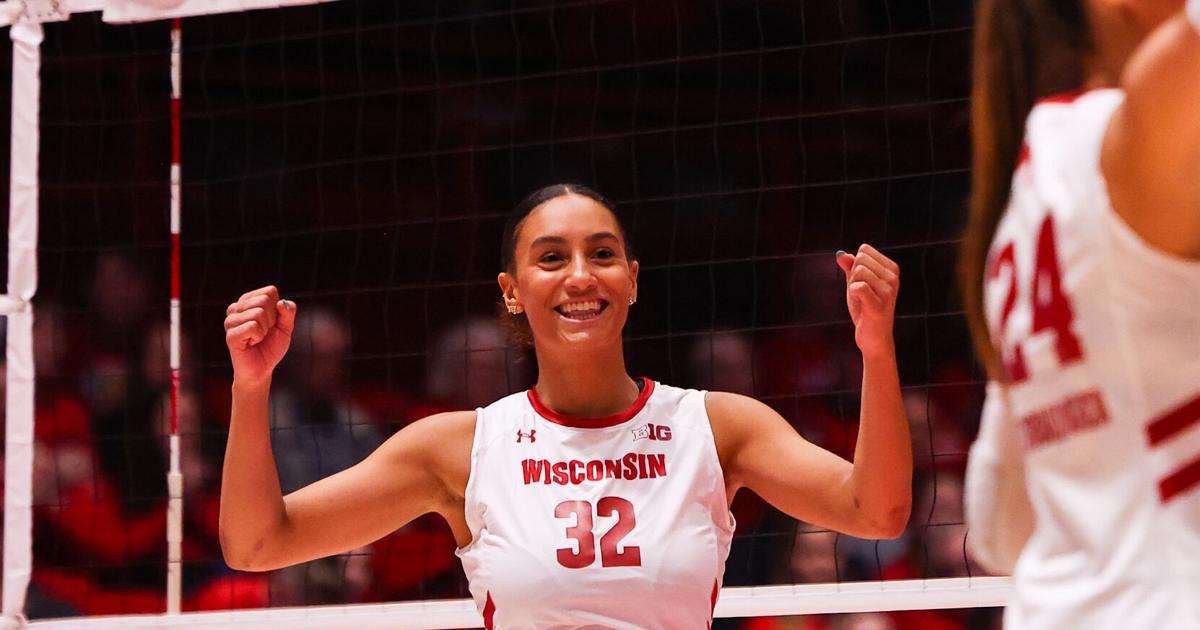 Madison Larson 3 observations from Wisconsin volleyball’s scrimmage