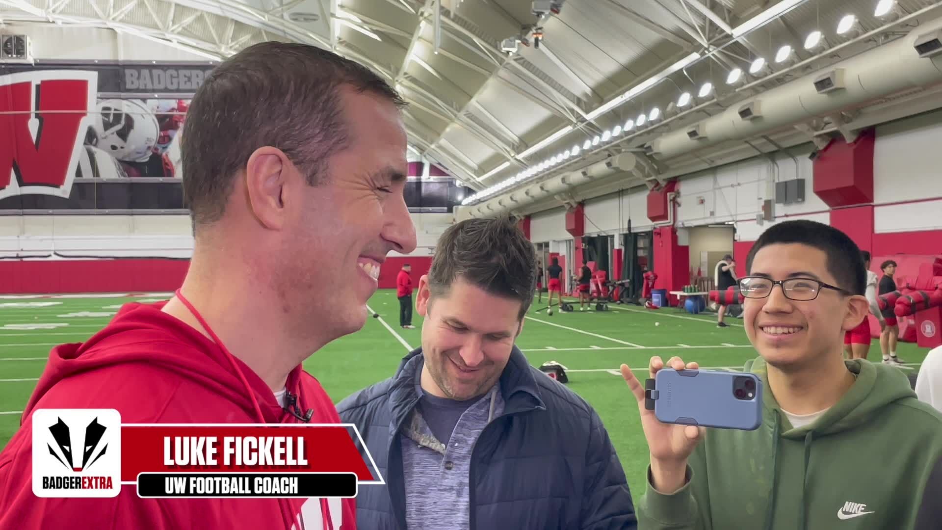 Why Wisconsin Football Coach Luke Fickell Is Mixing It Up In Spring ...