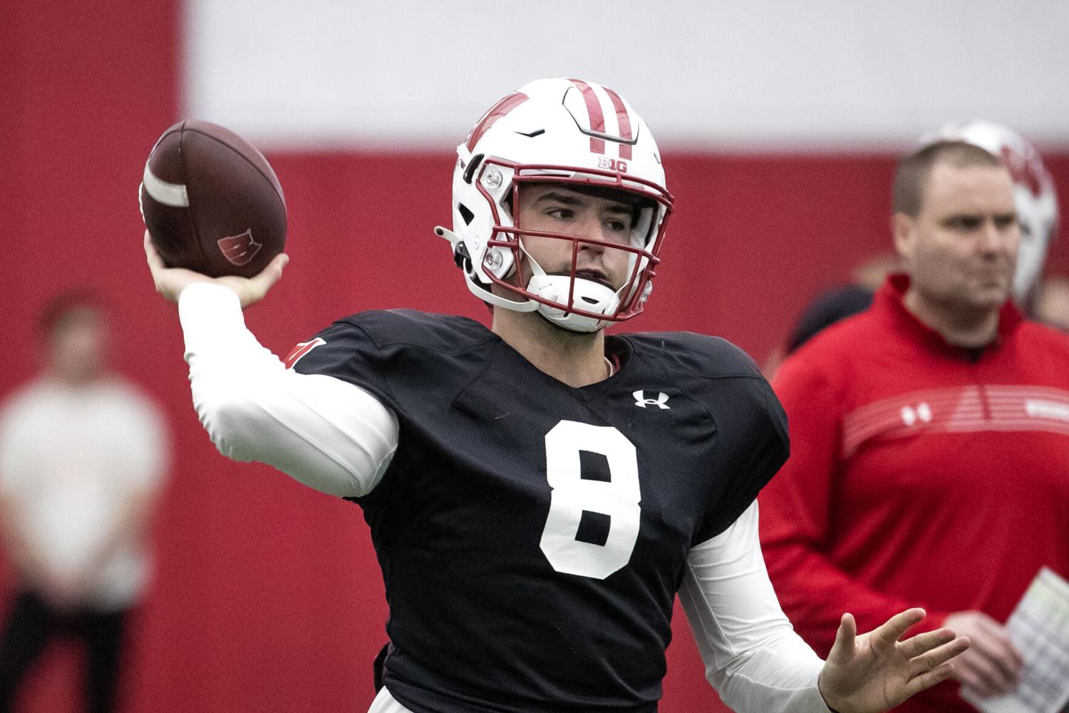 A look at the Wisconsin football quarterbacks two weeks into spring
