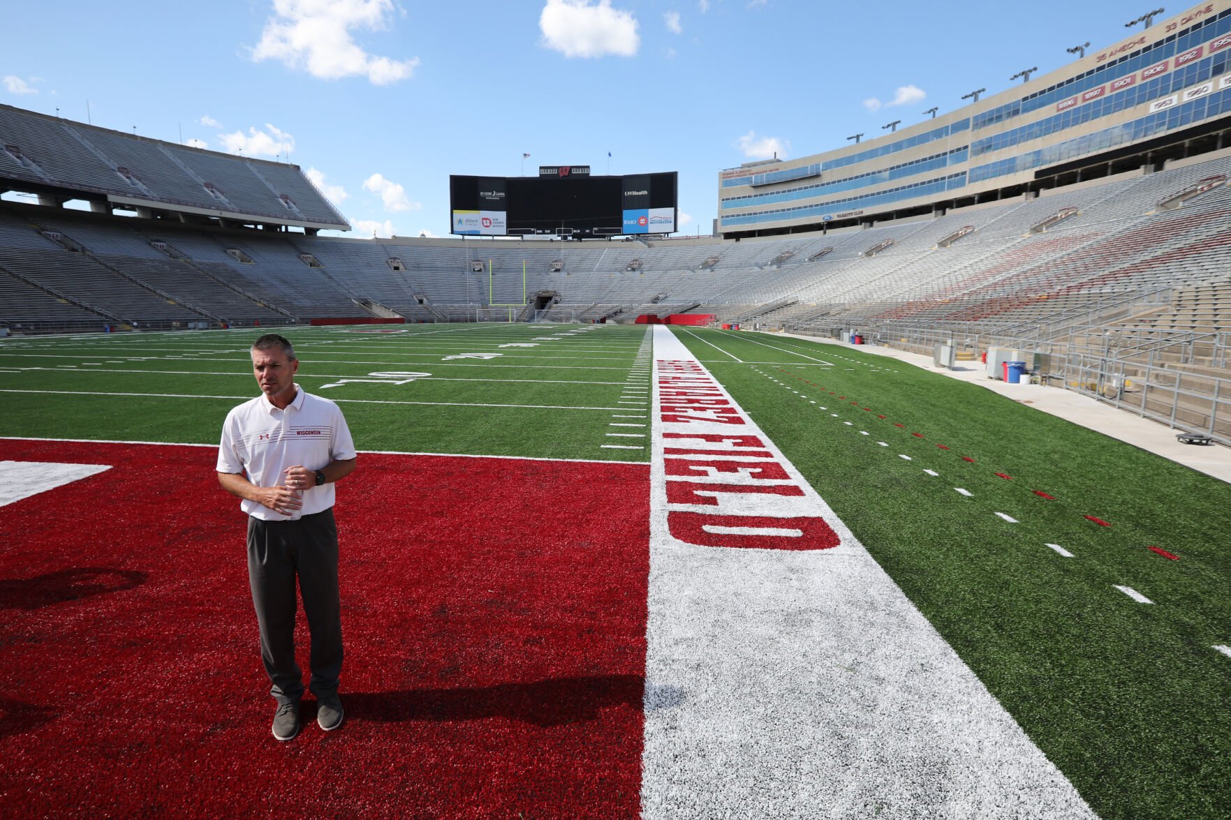 Camp deals randall stadium