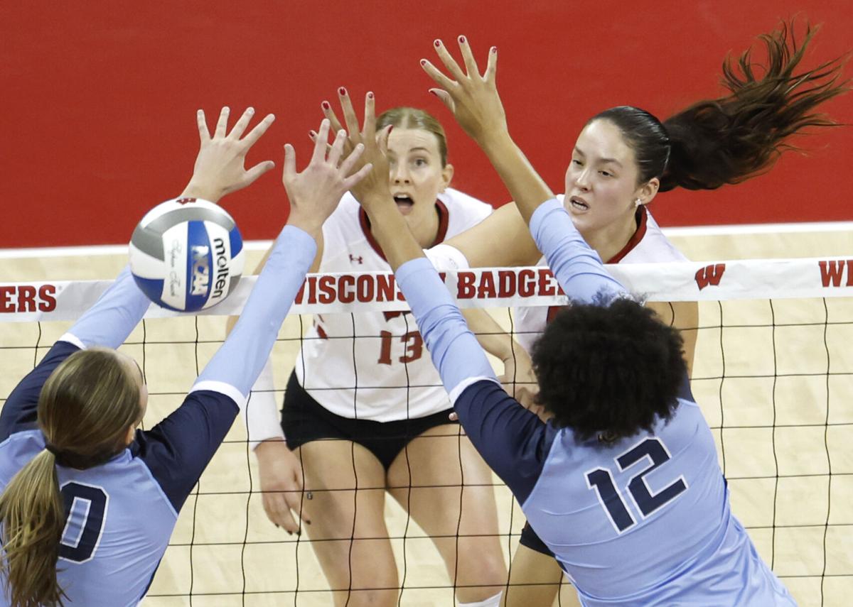 Lola Schumacher earns significant time on court for Badgers