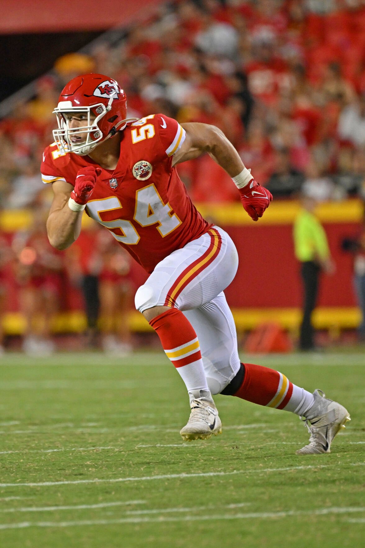 Kansas City Chiefs' Leo Chenal eager for padded training camp practice