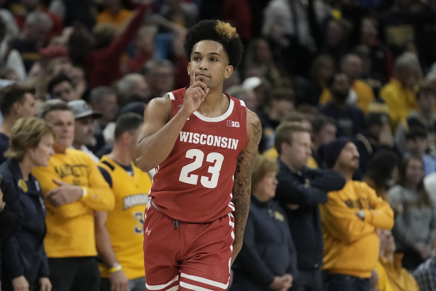 How An NBA Star Helped Wisconsin's Chucky Hepburn Develop His 3-point ...