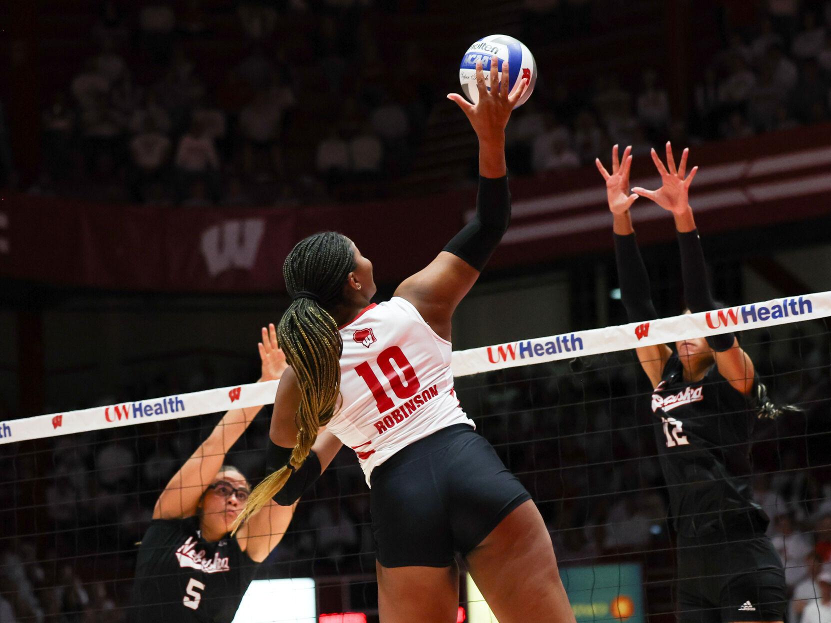 Photos Wisconsin volleyball hosts Nebraska in battle of rivals