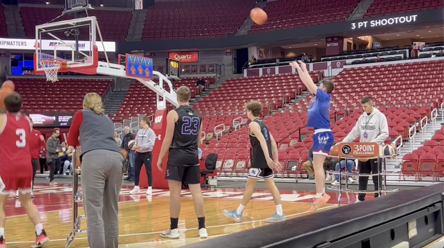 Wisconsin men's basketball target Kon Knueppel wins WIAA 3point challenge