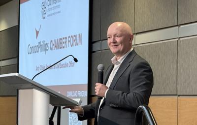 New ConocoPhillips CEO Renews Commitment to Bartlesville, Discusses World Events
