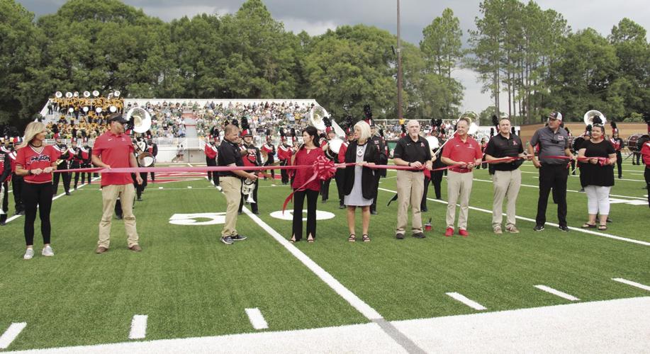 New turf field unveiled
