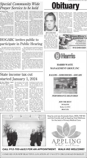 Page 3 | Baxley News Banner | Baxleynewsbanner.com