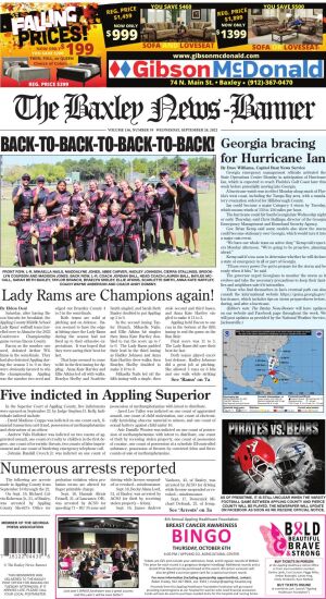 Page 1 | Baxley News Banner | Baxleynewsbanner.com