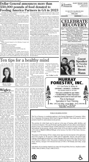 Page 1 | Baxley News Banner | Baxleynewsbanner.com