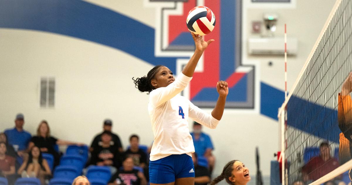 Tidehaven volleyball star Johnson inks commitment to San Angelo ...