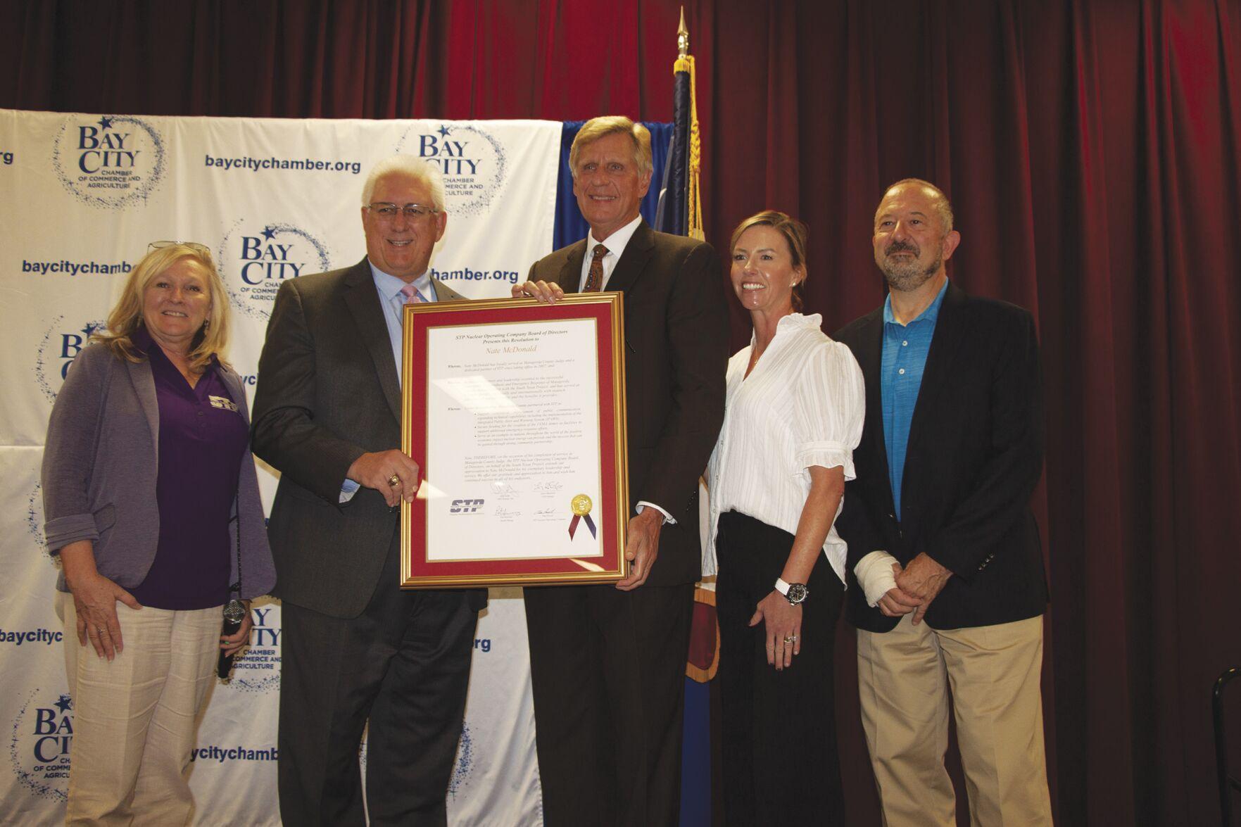 Matagorda County Judge McDonald's final state of address News