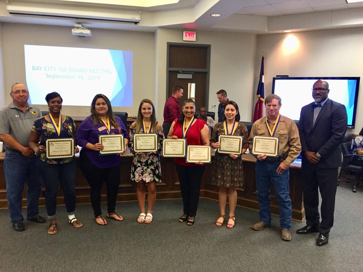 Trustees recognize students at board meeting