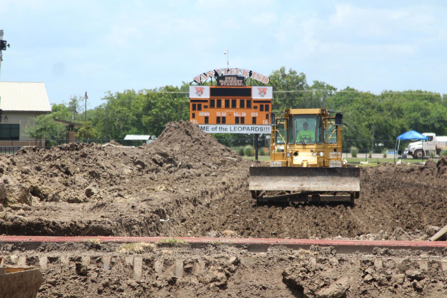 Van Vleck's Burl McKinney Stadium undergoes renovations News