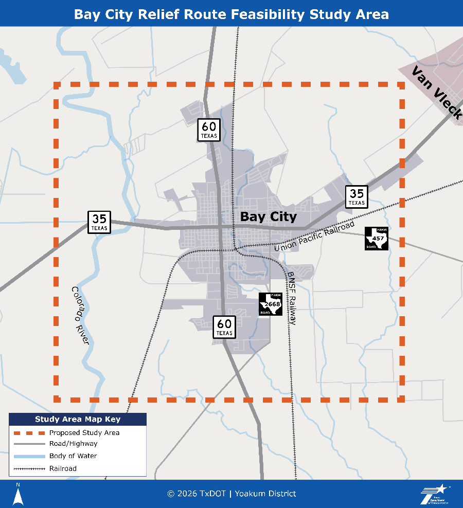 TxDOT to host public meeting on Bay City Relief Route study | News ...