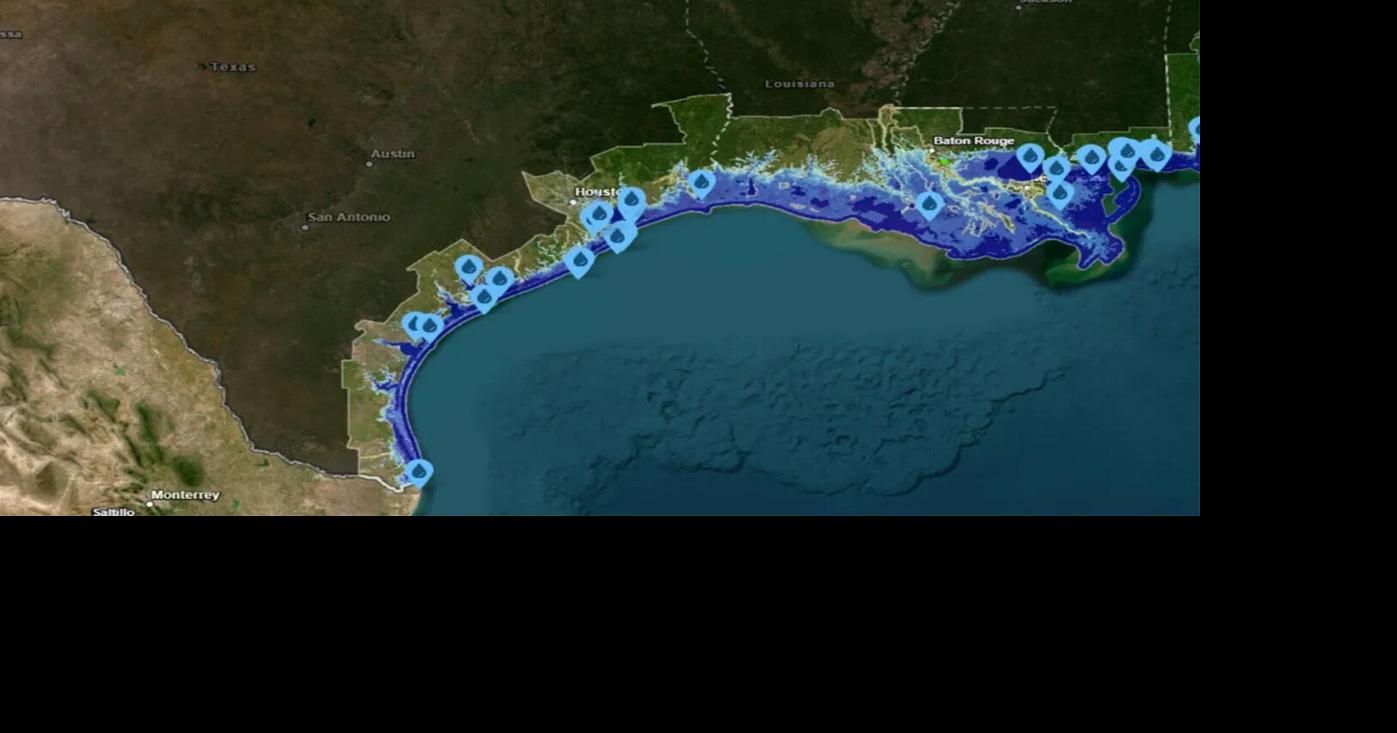 Rising seas could transform Matagorda County in coming decades