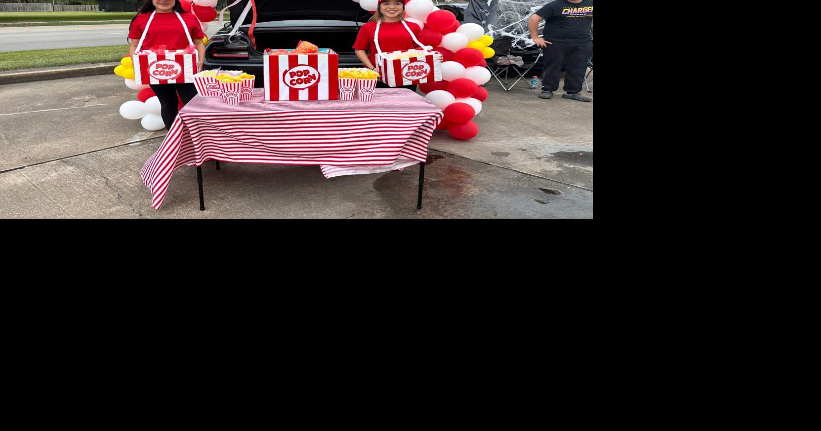 Popcorn-themed Display wins Bay City Library’s 2025 Trunk or Treat ...