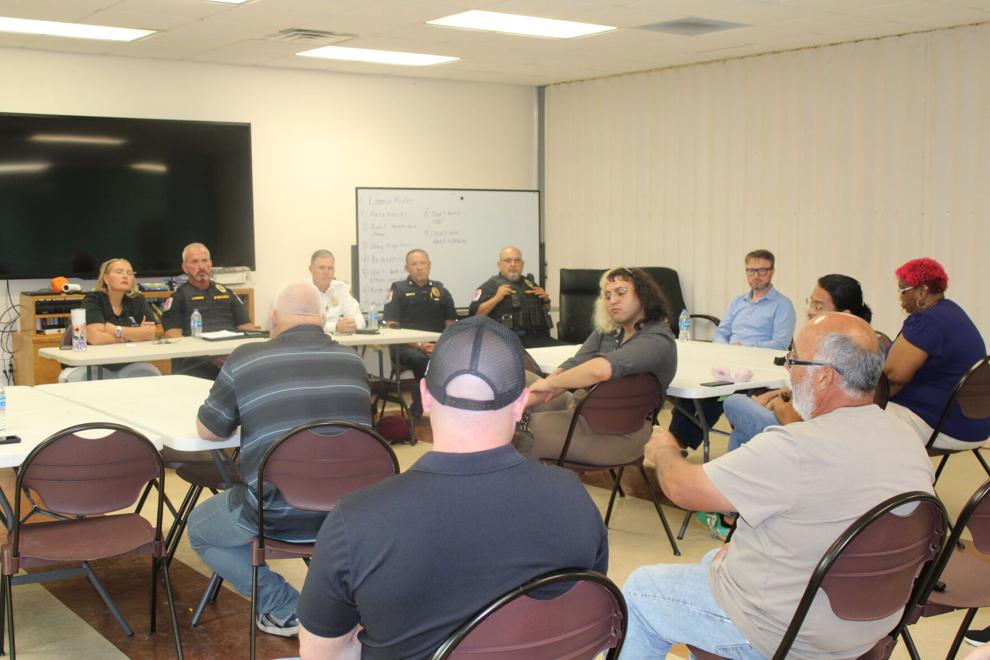 Flock dominates District 2 Listening Tour