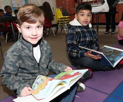 Travis Elementary book buddies