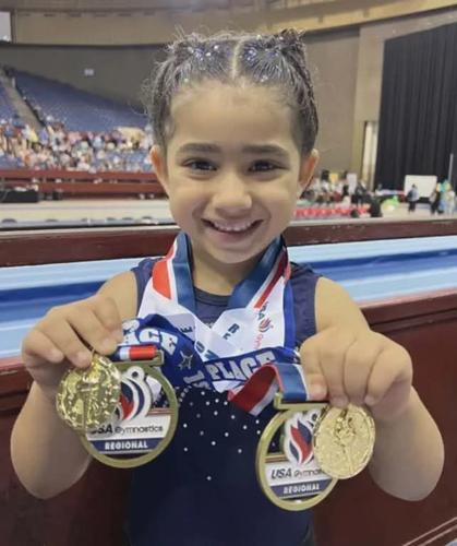 Megana Reddy TAAG gymnasts take regional gold | Sports | baytownsun.com