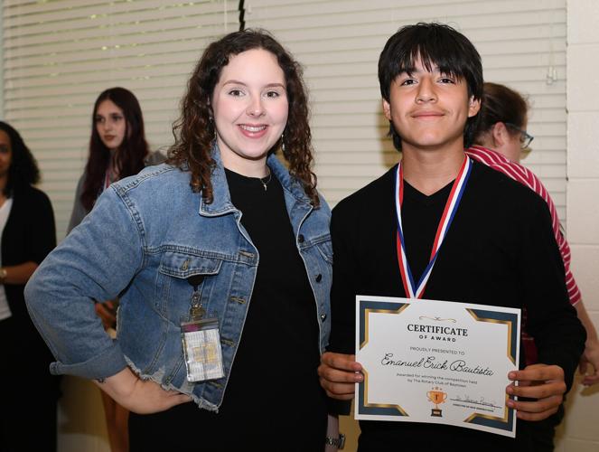 Rotary Essay Contest Winners celebrated Local