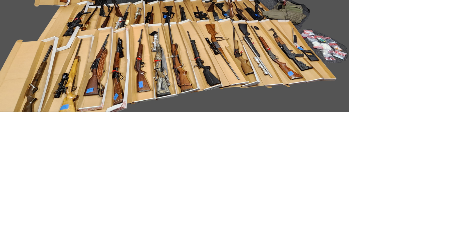 Weapons, drugs seized in Baytown PD raid | News | baytownsun.com