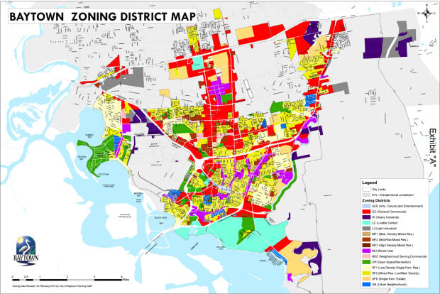 Baytown City Council Adopts New Zoning Map Baytown Baytownsun Com 620 