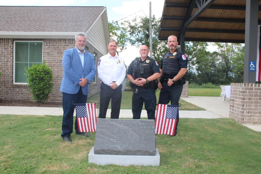 First responders honored at 9-11 memorial dedication