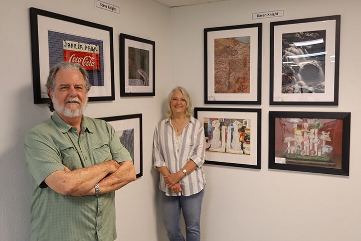 Steve & Karen Knight: Husband-and-wife artist duo promotes Baytown’s art scene