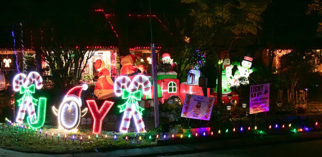 LightUp Lakewood winners