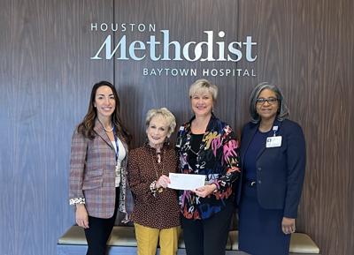 Houston Methodist Baytown Hospital employees Walk to End Alzheimer's