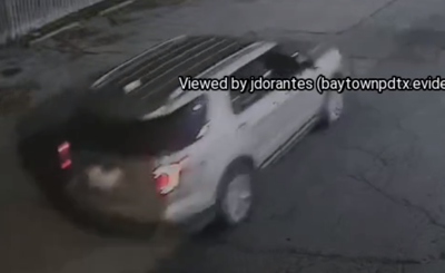 Surveillance footage of vehicle